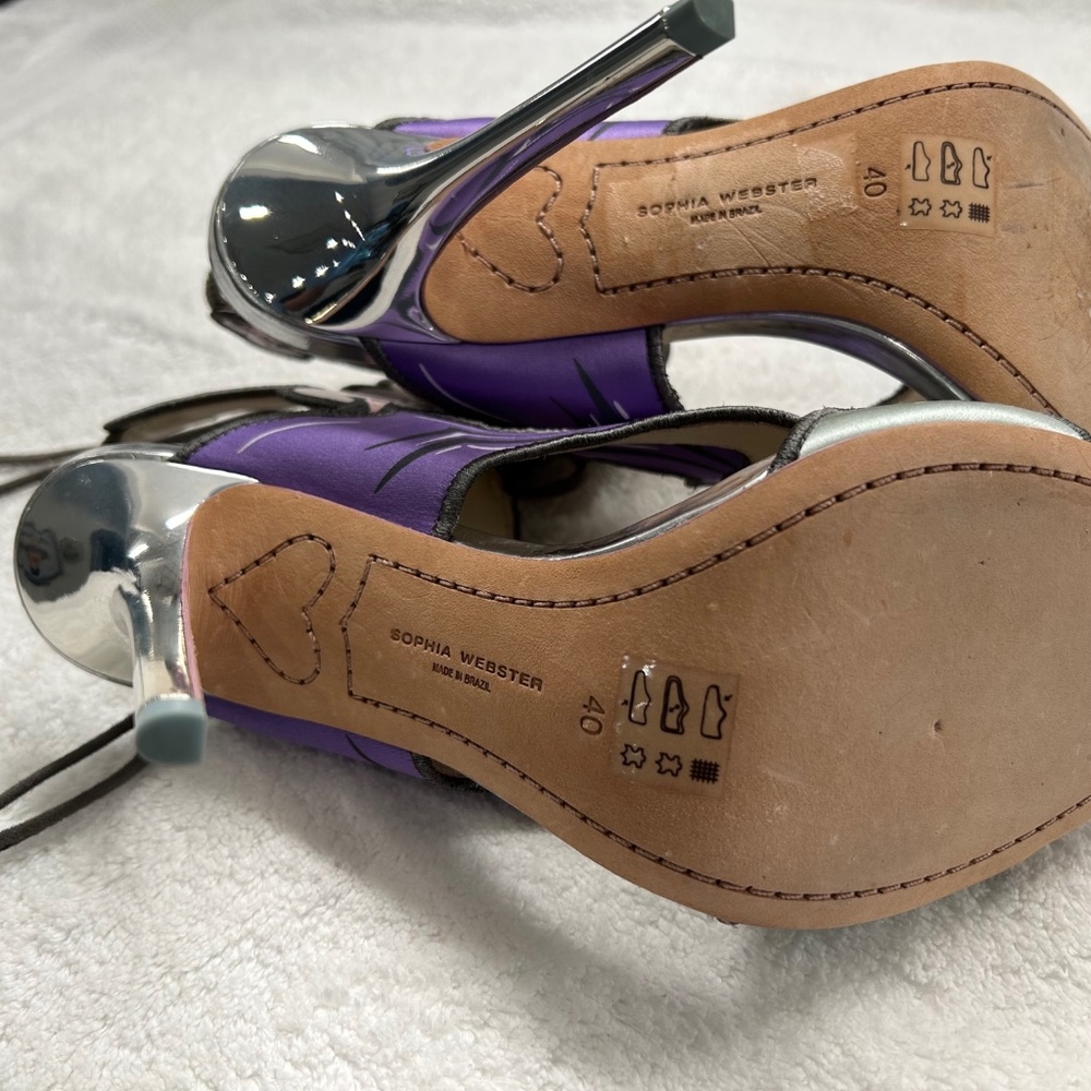 SOPHIA WEBSTER HEAVEN TEMPEST SLING BACK - NEVER WORN - Picture 4 of 9